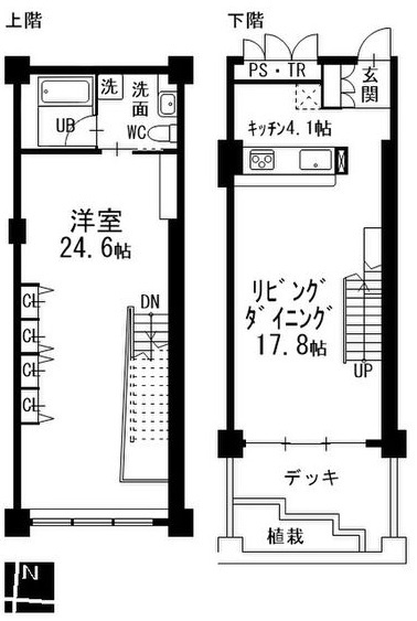 トランセット覚王山の間取り