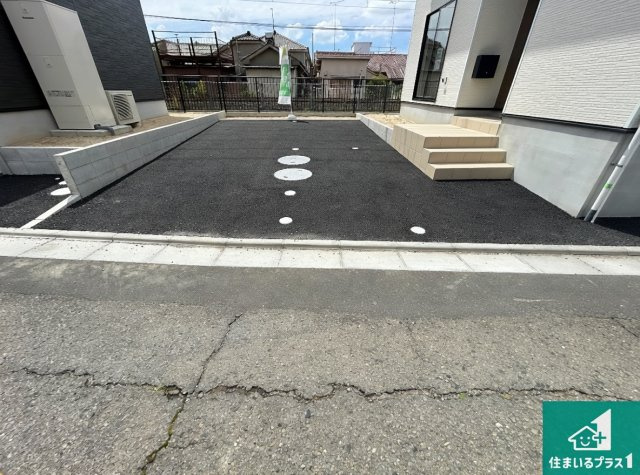 和歌山市有本　第3期　新築一戸建ての駐車場|駐車スペース！散水栓があるので、こまめに愛車を洗えます！