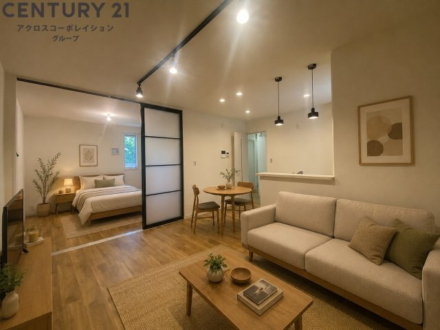 画像中の家具はAIにより配置加工しているため、付属しません。