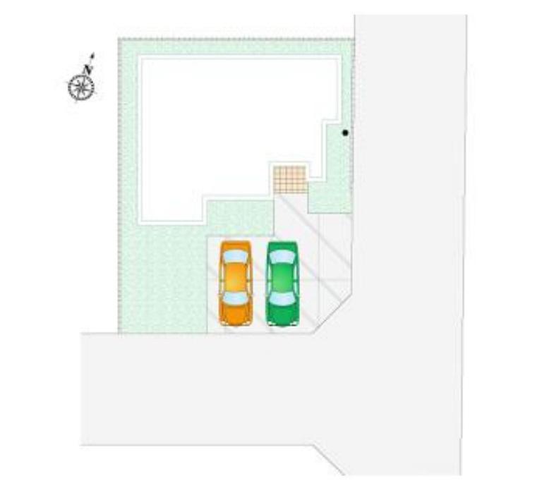 古河市女沼　5号棟　新築戸建の区画図