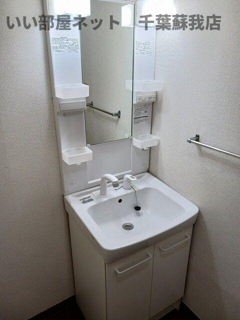 サンマリーナの洗面所|広い洗面スペース