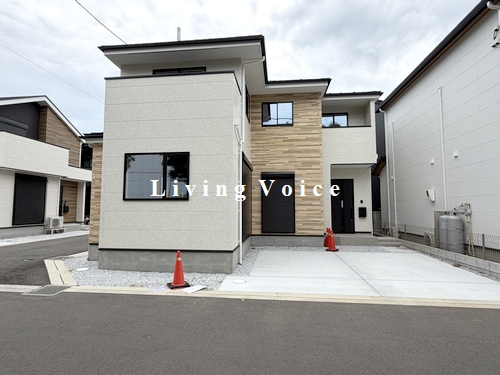 【外観】 | 【仲介手数料０円】厚木市三田2期　新築一戸建て　2号棟　全3棟 | 2号棟　厚木市三田2期　新築一戸建て　全3棟