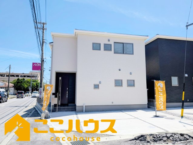 うるま市前原　新築戸建て　全10棟　1号棟の外観|長期優良住宅認定物件です！