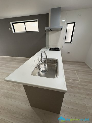 藤沢市辻堂新町5期　新築戸建　全2棟2号棟のキッチン|きれいなキッチンです