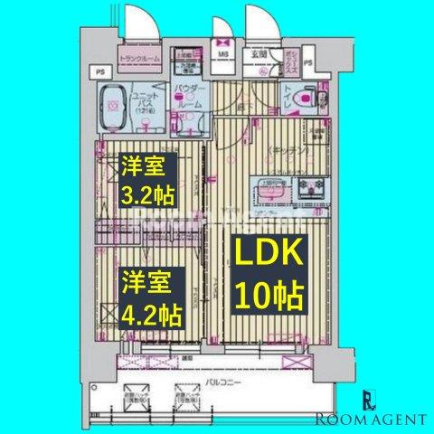 プレサンス千種駅前レガートの間取り