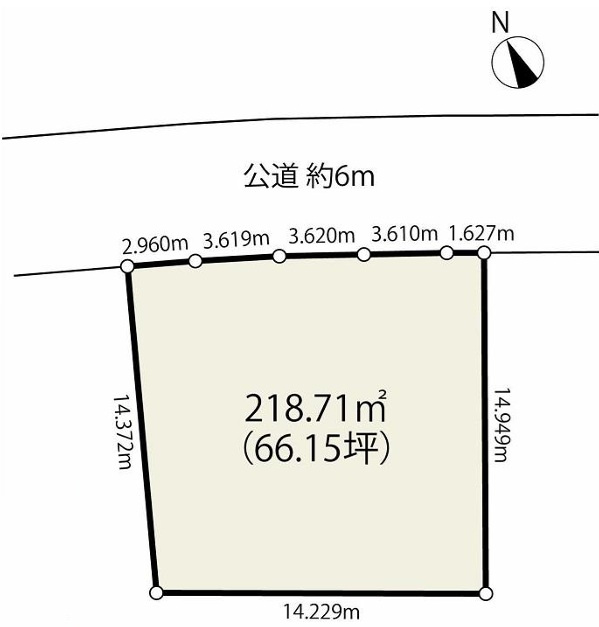 四街道市千代田３丁目の土地図