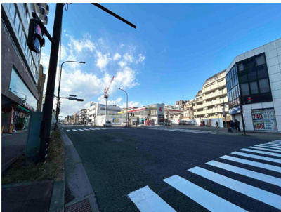 【周辺】 | 松ヶ丘ビル | 前面道路