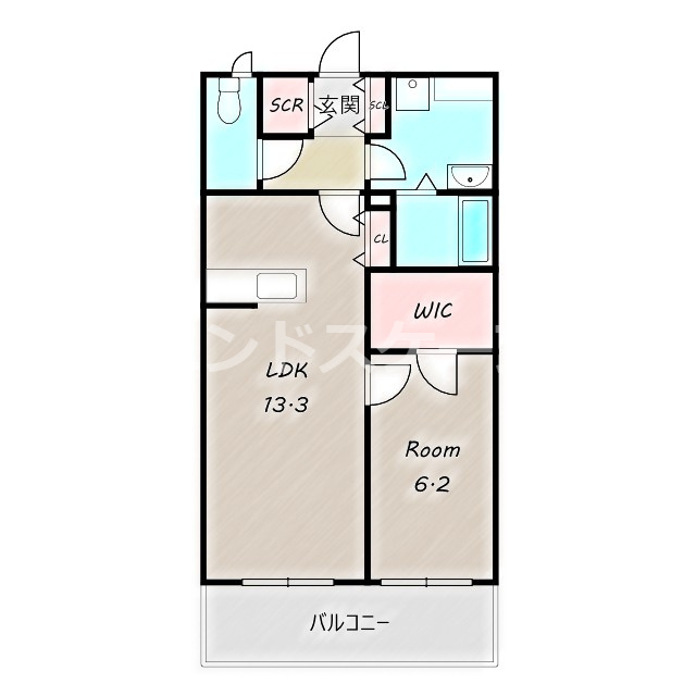 ルコランヴェール杜の間取り|高崎、前橋エリアのお部屋探しはエンドスケープまで！お客様の理想お聞かせ下さい♪