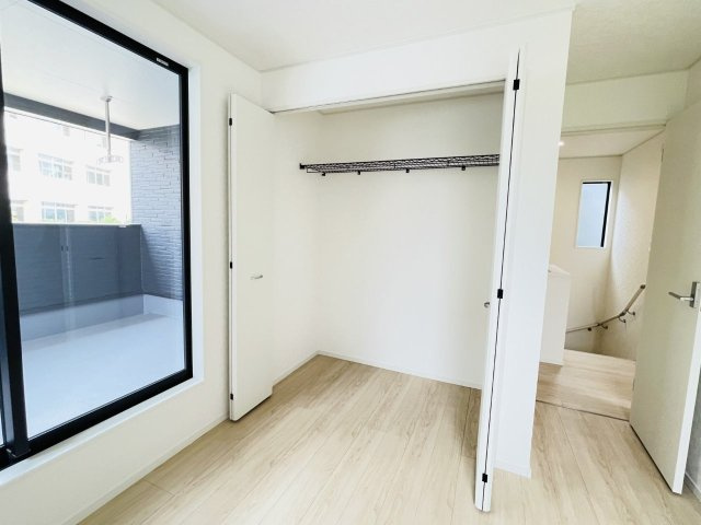 岡崎市細川町第15　新築分譲住宅　全2棟　2号棟の収納|豊富な数のクローゼットには、衣類、日用品、家族の思い出まで大切に保管できます♪