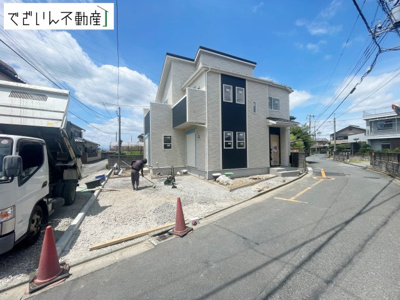 【前面道路含む現地写真】 | blooming garden熊谷市円光2丁目　新築住宅 | 現地(2026年7月撮影)
