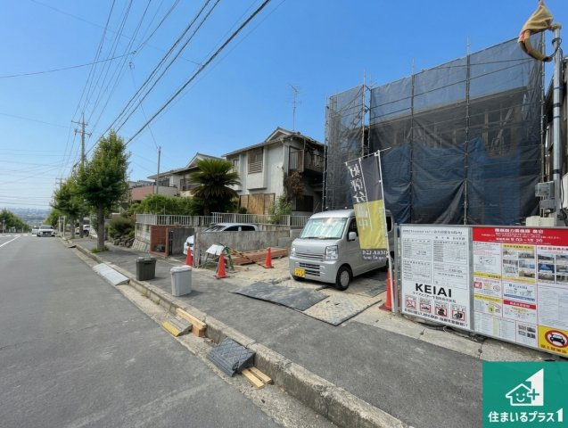 宇治市明星町　第2期　新築一戸建ての前面道路含む現地写真|周辺は落ち着いた街並みの住宅地！子育てがしやすい住環境です！まだ未完成ですが、現地でしかわからない事もございます。是非一度ご覧ください。
