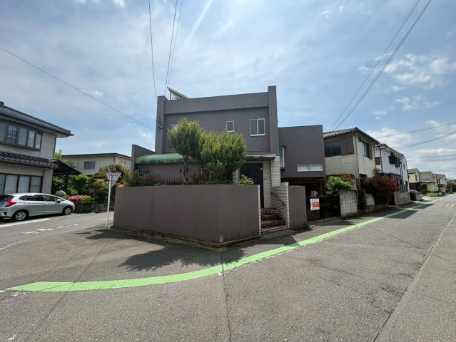 川越市かすみ野1丁目　建築条件付売地　JR川越線『笠幡駅』徒歩18分　【霞ヶ関南小学区】の前面道路含む現地写真