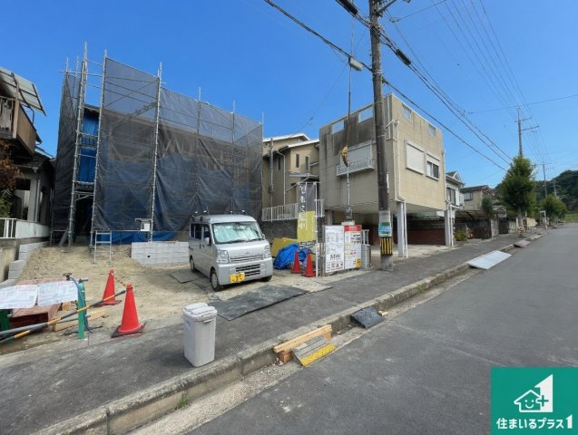 宇治市明星町　第2期　新築一戸建ての前面道路含む現地写真|周辺は落ち着いた街並みの住宅地！子育てがしやすい住環境です！まだ未完成ですが、現地でしかわからない事もございます。是非一度ご覧ください。