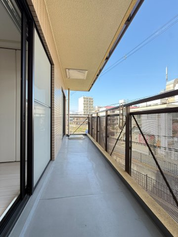 第3山内マンションのバルコニー