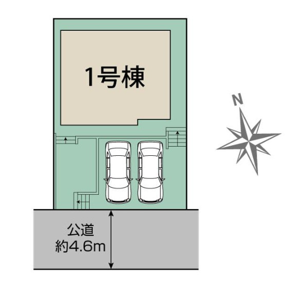 厚木市まつかげ台2期　新築戸建　の区画図