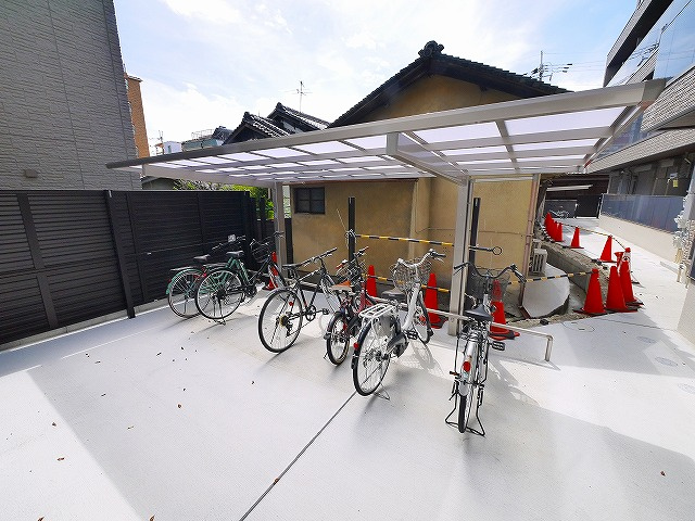 Lene　Cricca西大寺Ⅱのその他共用部分|自転車置き場です