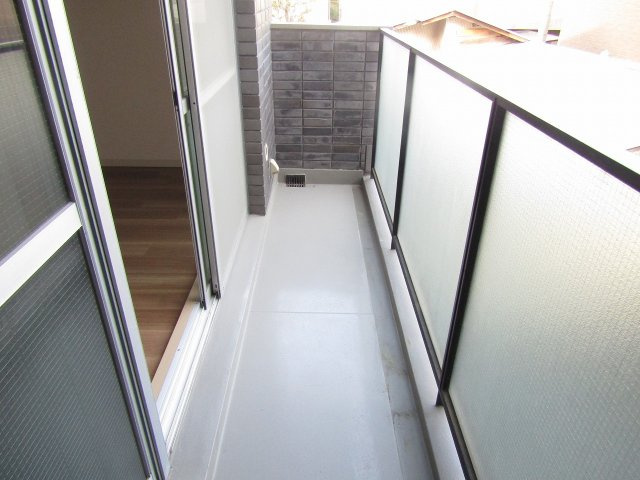三井マンションのバルコニー