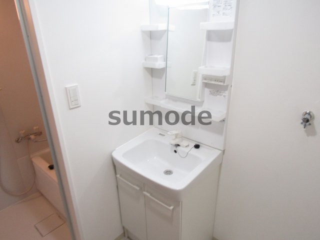 三井マンションの洗面所