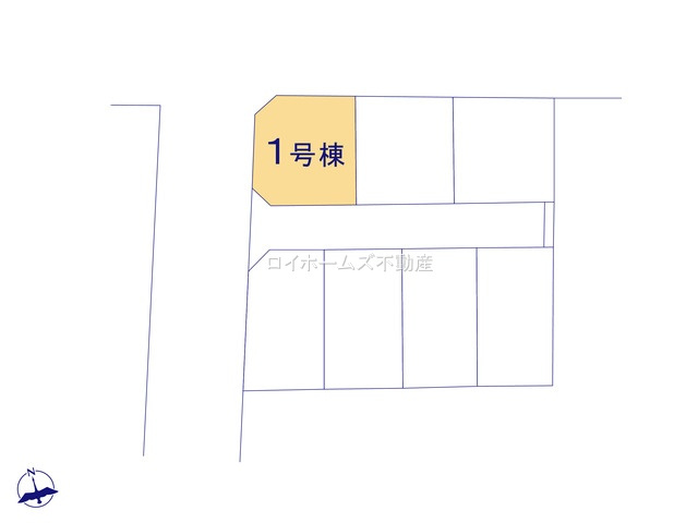【区画図】 | 名古屋市南区砂口町1『仲介料無料』新築戸建て | 1号棟