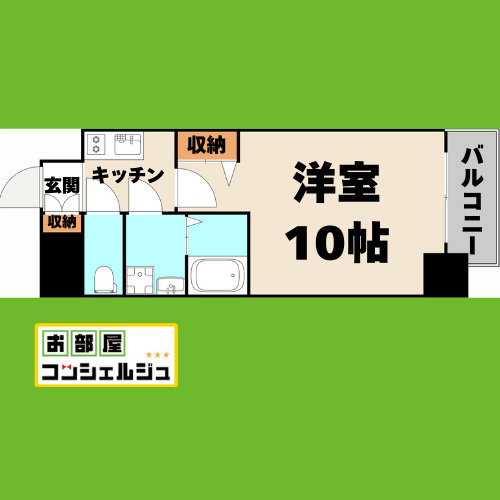 プレサンス上前津プレスの間取り