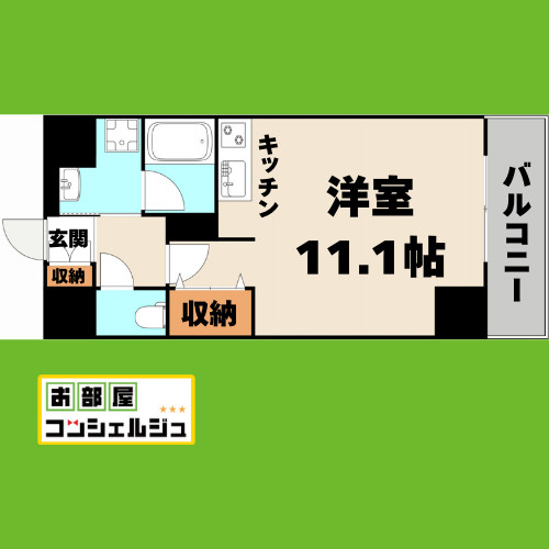 SHOKEN Residence名古屋今池の間取り