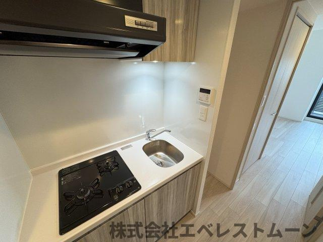 S-RESIDENCE熱田のキッチン|コンパクトなキッチンで掃除もラクラク
