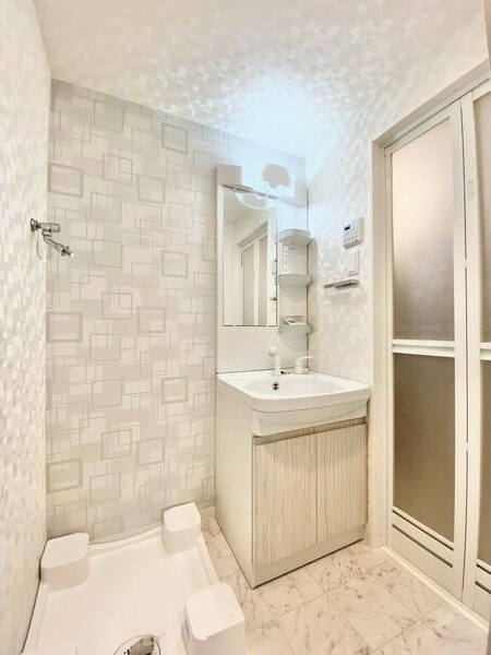 S-RESIDENCE浄心Ⅱ　★内見できます!の独立洗面台
