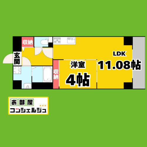 S-FORT古出来fioreの間取り