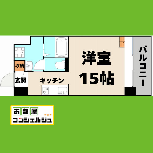 S-FORT六番町の間取り