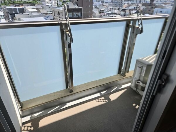 KマンションつるまいⅡのバルコニー