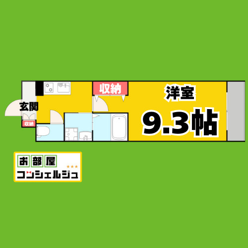KDXレジデンス今池(旧ISM今池)の間取り