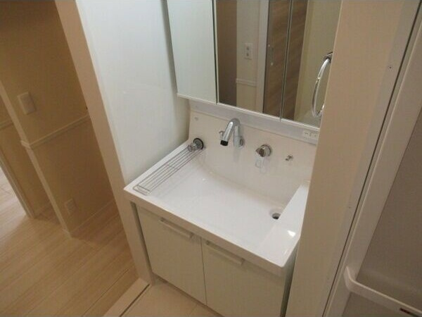 D-room名駅 B棟の洗面所