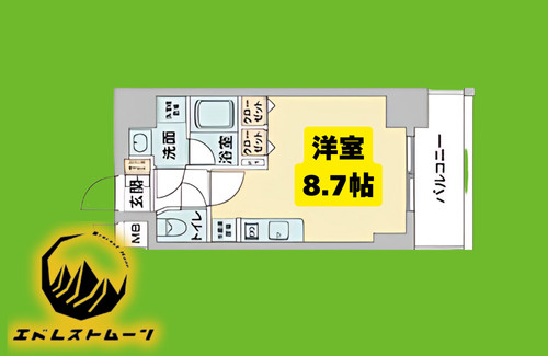 APEX名古屋栄Premier Lifeの間取り