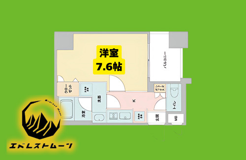 APEX名古屋栄Premier Lifeの間取り