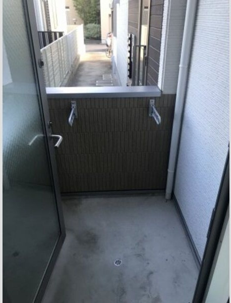 エトワール大曽根のバルコニー