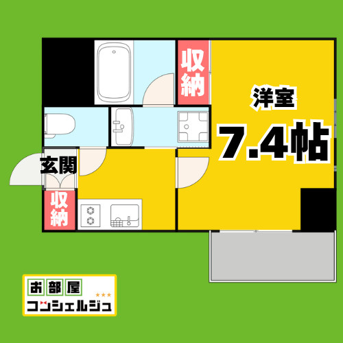 レジデンス東別院スクエア(旧ヴィークブライト名古屋東別院)の間取り