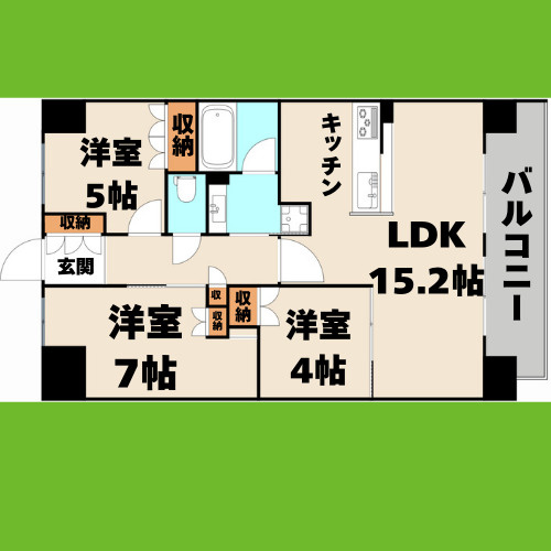 ラフィシア上前津(Rafficia Kamimaezu)の間取り