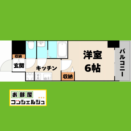 メイクス今池02の間取り
