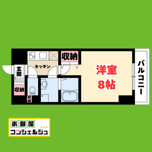 プレディアスタイル名古屋(旧GRAN 30 NAGOYA)の間取り