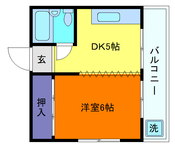 ハイツパーソンの間取り