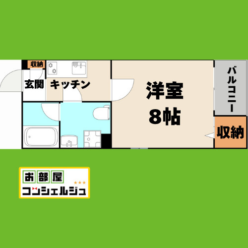 リアン猫洞通の間取り