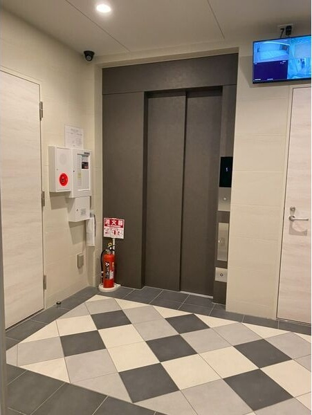 グランドソレイユ伝馬のエントランス