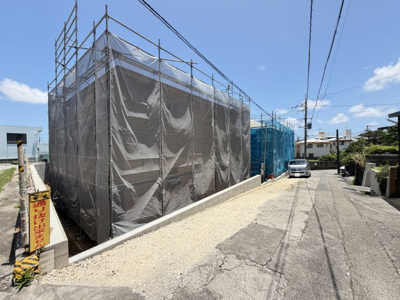 【前面道路含む現地写真】 | 豊見城市豊見城（全4棟）1・2・3号棟 | ※南西側道路♪