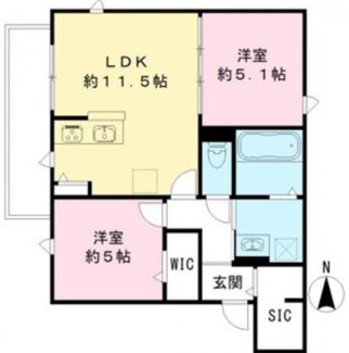 【間取り】 | ユアメゾン富松