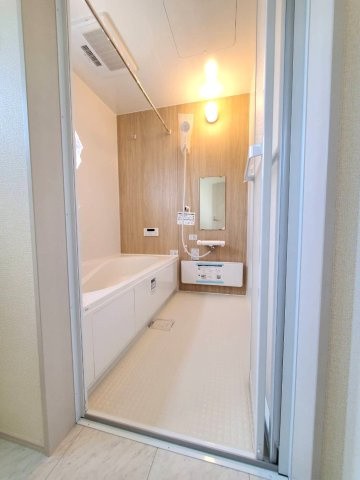 八潮市　八潮7丁目　新築戸建　全4棟の洗面所|施工例です