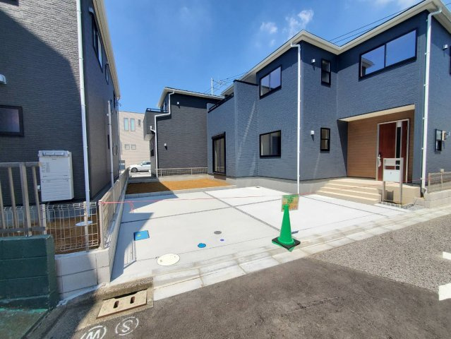 八潮市　八潮7丁目　新築戸建　全4棟のバルコニー|施工例です