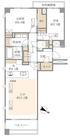 【間取り】 | センチュリーフォレストD