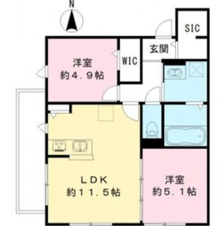 【間取り】 | ユアメゾン富松