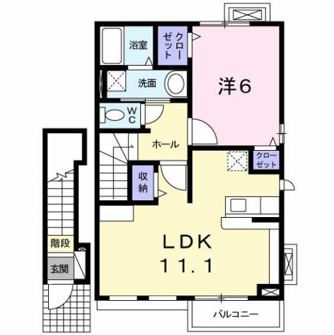 エスポワールの間取り