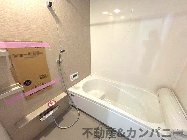 空港通7丁目の新築のおうち　松山市空港通7丁目新築戸建の浴室|お風呂です